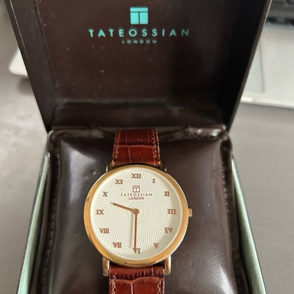 TATEOSSIANRotondo Guilloché Ultra Slim Watch - Picture 1 of 6